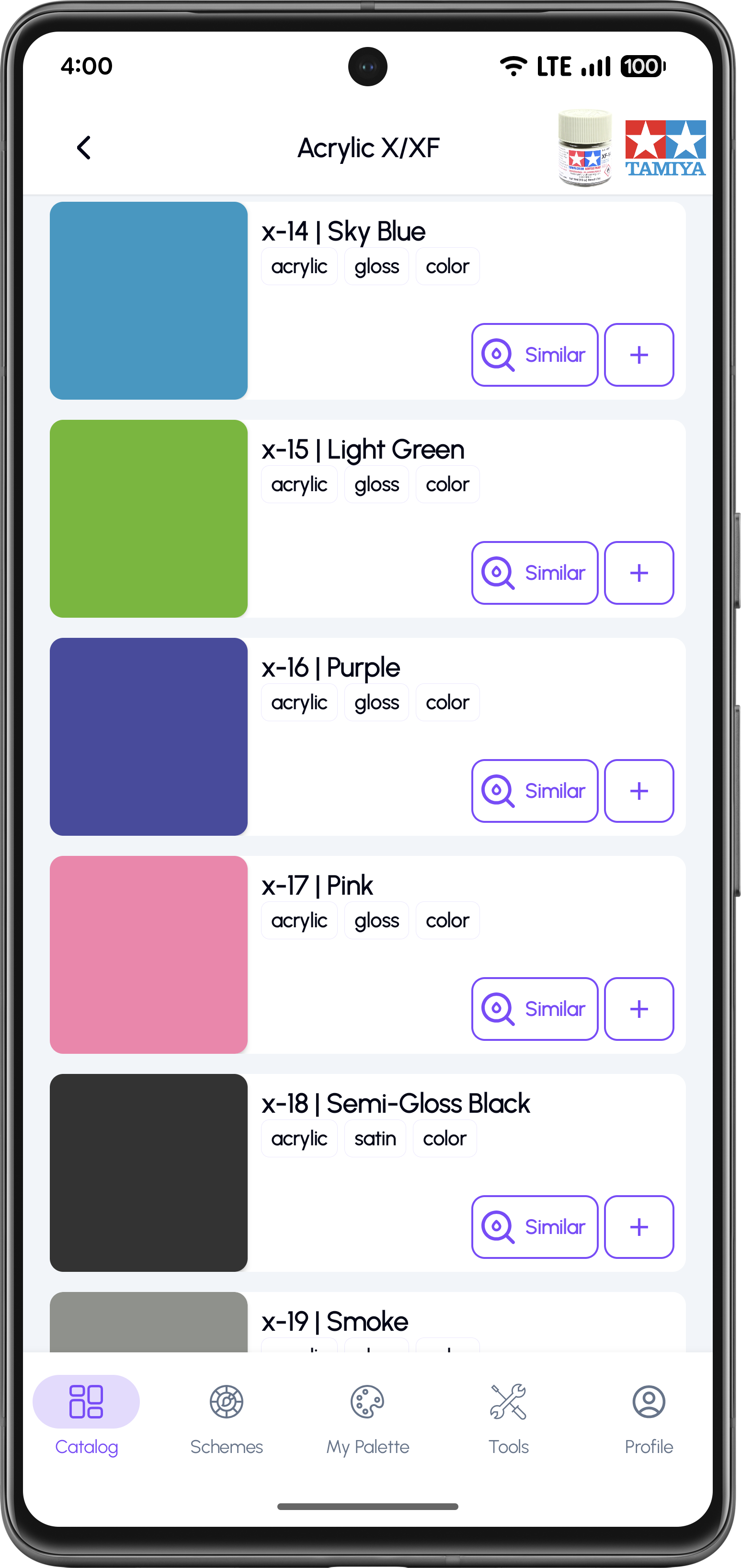 Pick a specific color